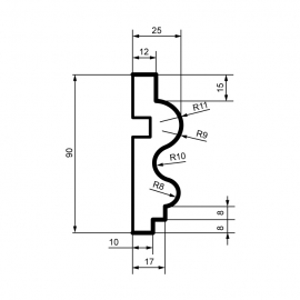 Fasadlist MC106