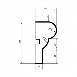 Fasadlist MC110