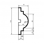 Fasadlist MC113