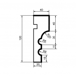 Fasadlist MC116