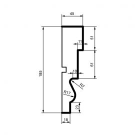 Fasadlist MC137