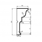 Fasadlist MC142