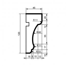 Fasadlist MC156