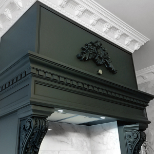 Kreativ lösning för köksfläkt